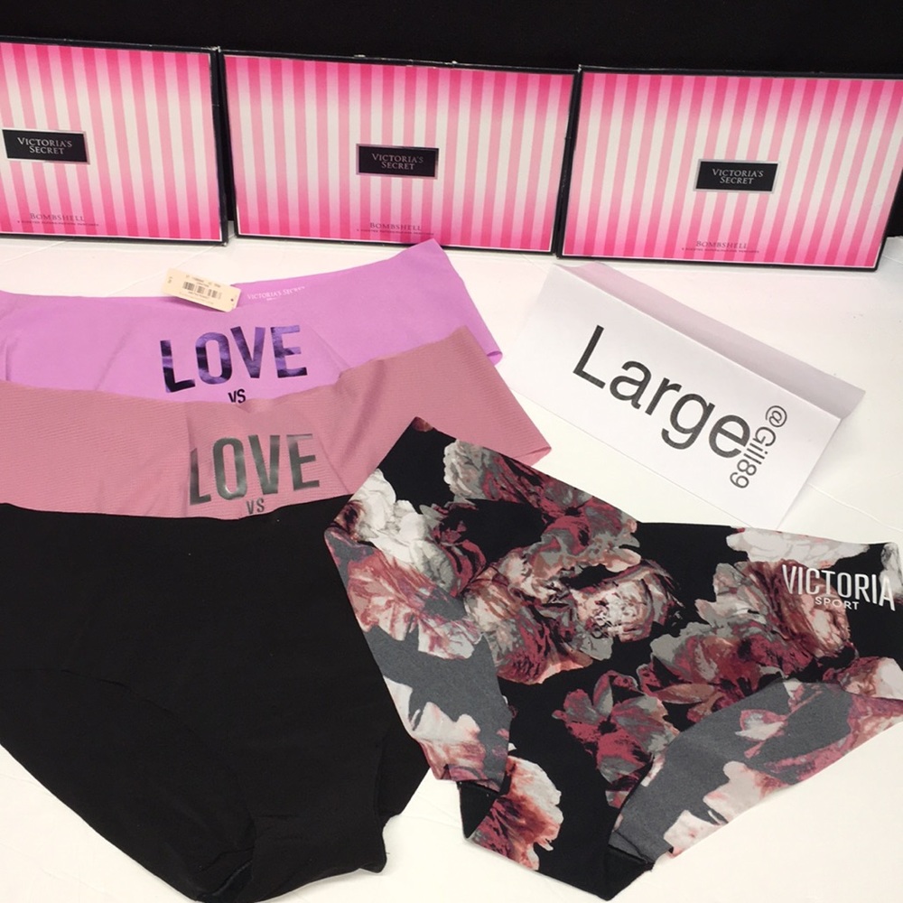 New ❤️Lot 4 Victoria Secret panties